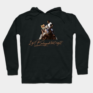 Rock Climbing woman Hoodie